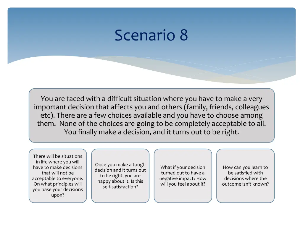 scenario 8