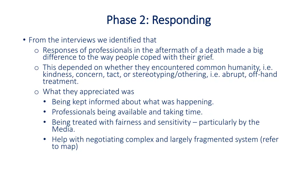 phase 2 responding phase 2 responding