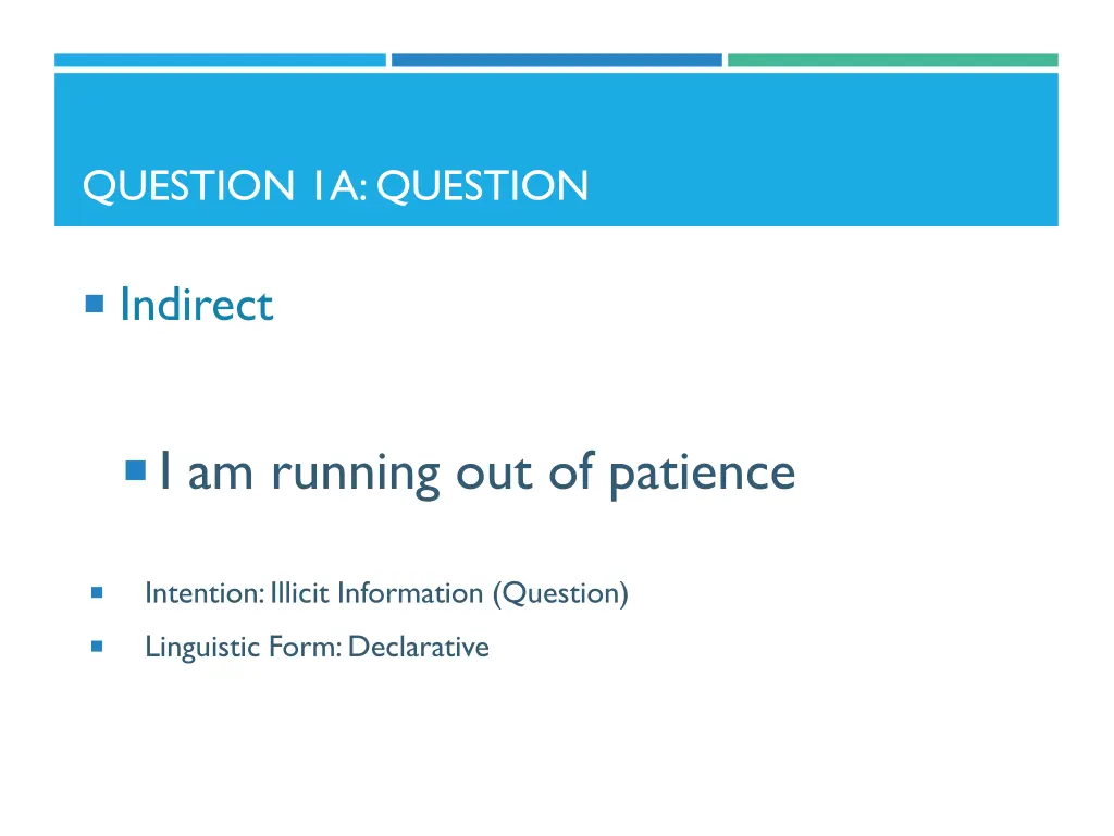 question 1a question 2