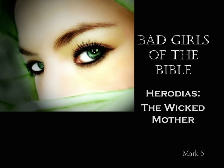 bad girls of the bible