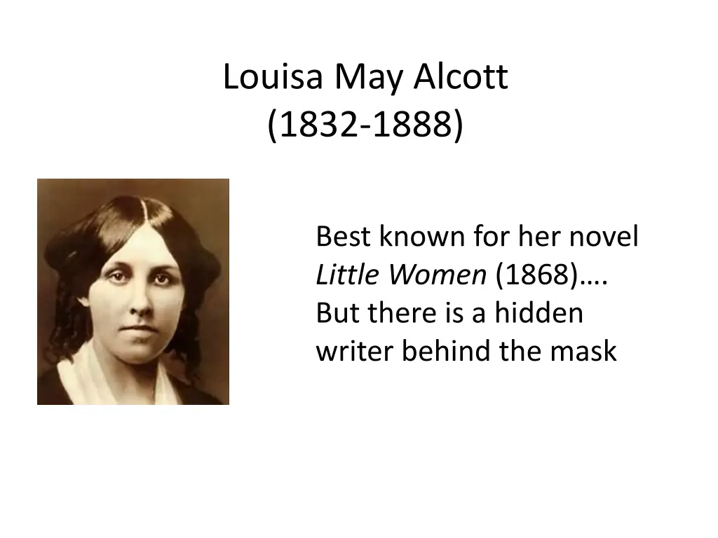 louisa may alcott 1832 1888