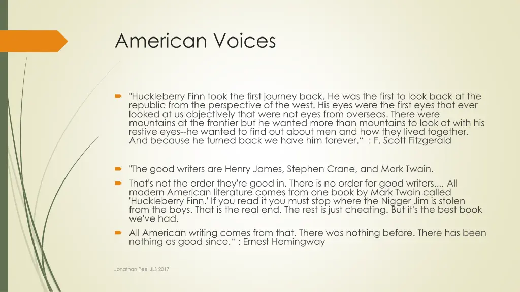 american voices