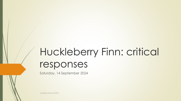 huckleberry finn critical responses saturday