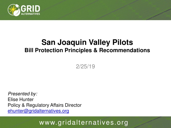 san joaquin valley pilots bill protection