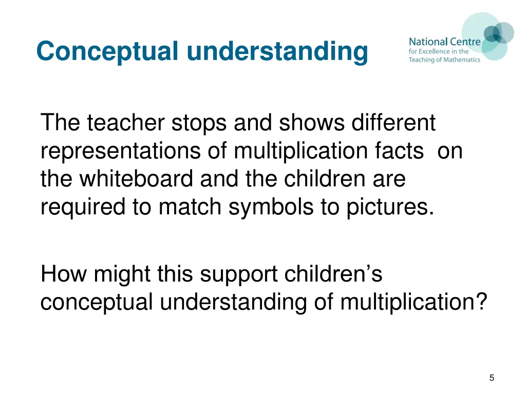 conceptual understanding