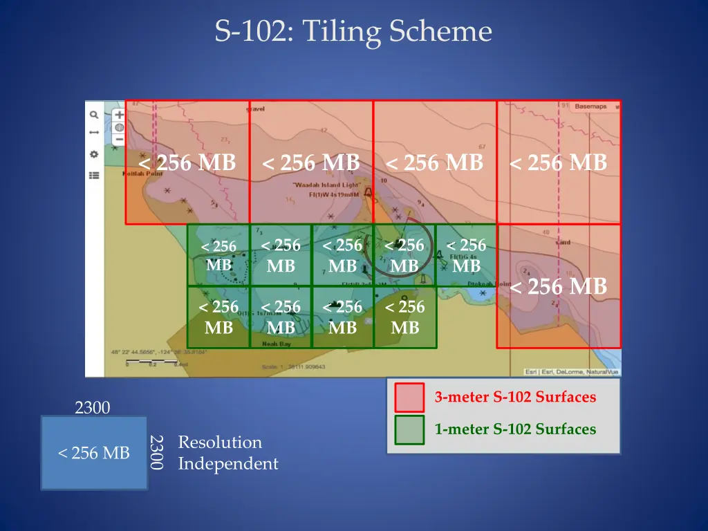 s 102 tiling scheme