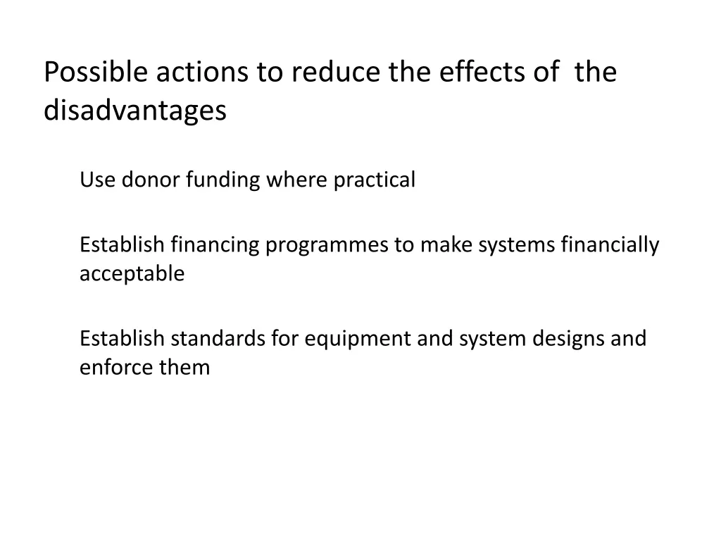 possible actions to reduce the effects 3