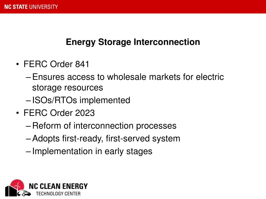 energy storage interconnection