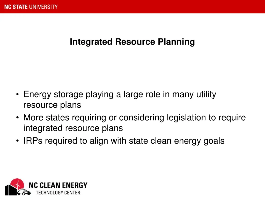 integrated resource planning