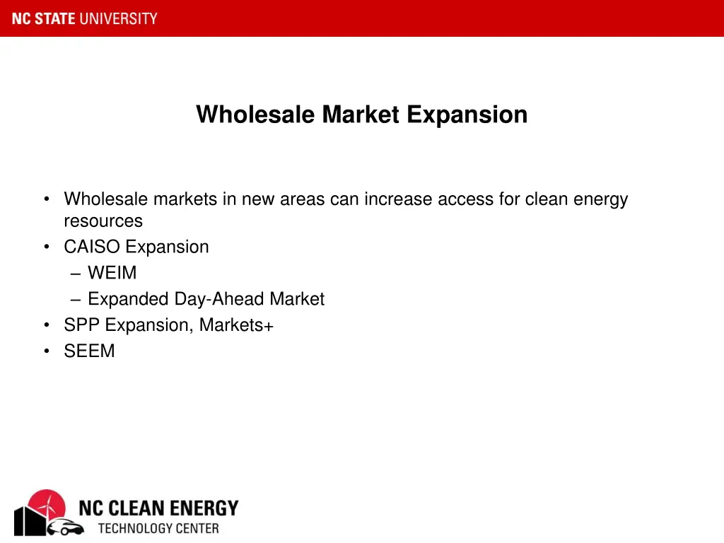 wholesale market expansion