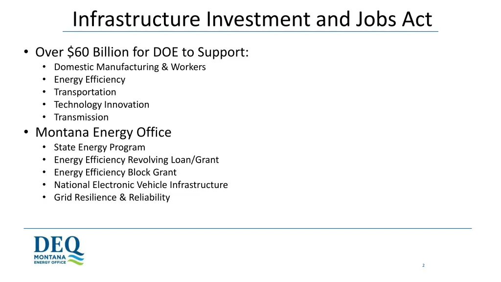 infrastructure investment and jobs act