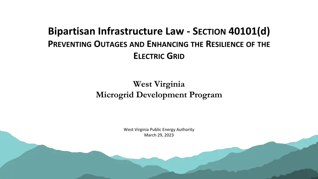 bipartisan infrastructure law s ection 40101