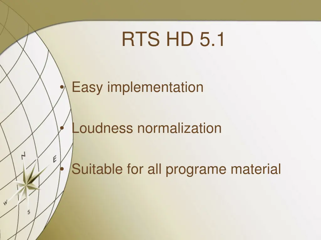 rts hd 5 1