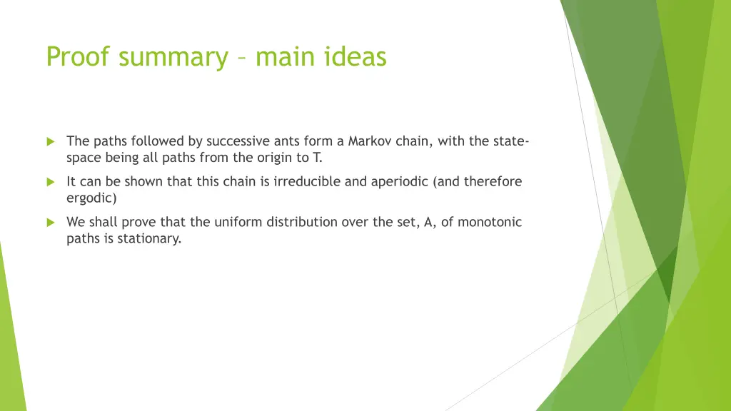 proof summary main ideas 1