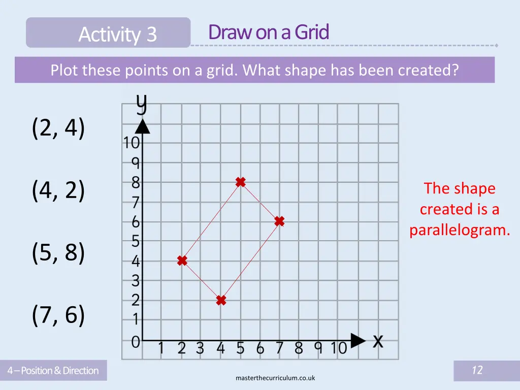 draw on a grid 11