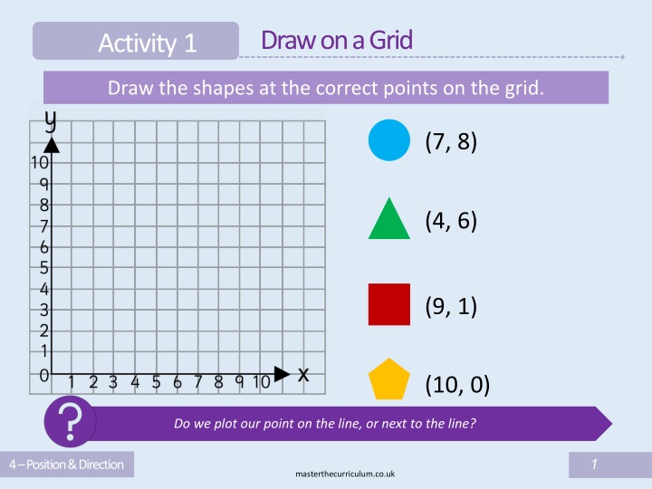 draw on a grid