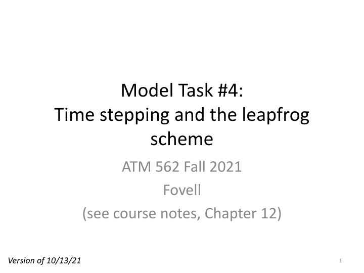 model task 4