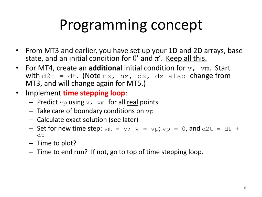 programming concept