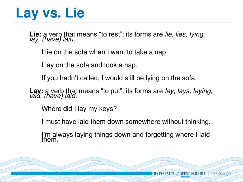 lay vs lie