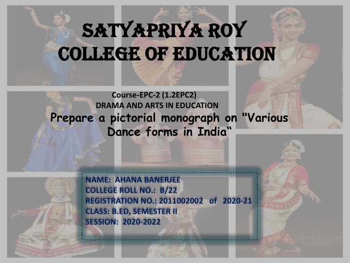 satyapriya satyapriya roy college of education