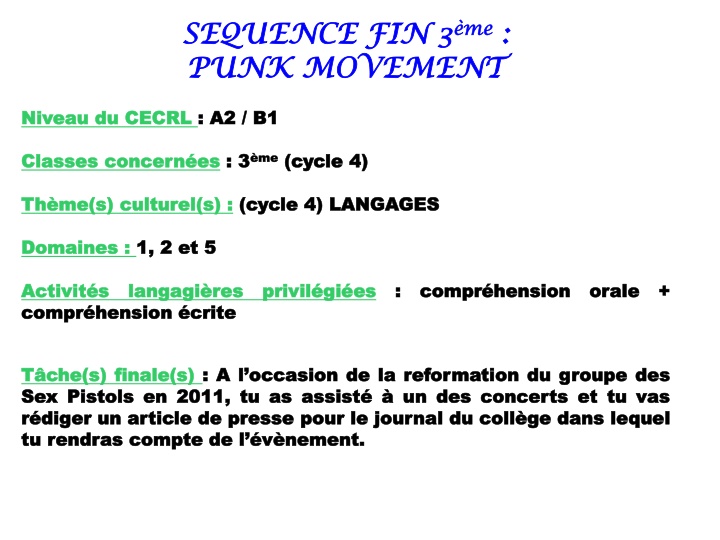 sequence fin 3 sequence fin 3 me punk movement