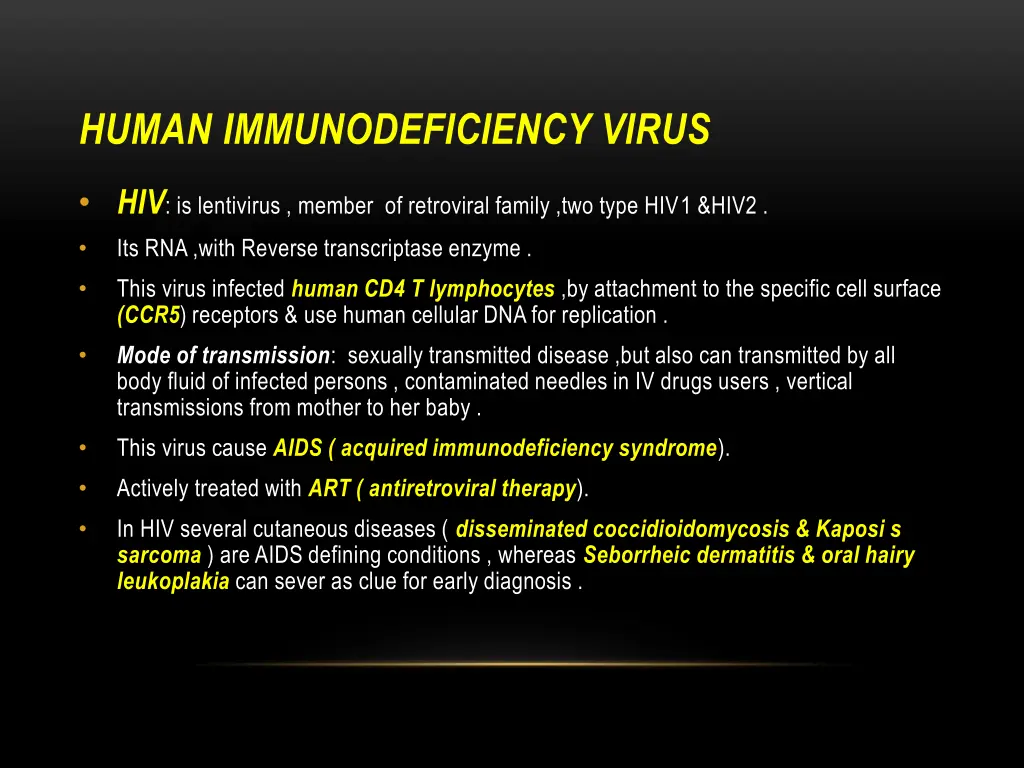 human immunodeficiency virus