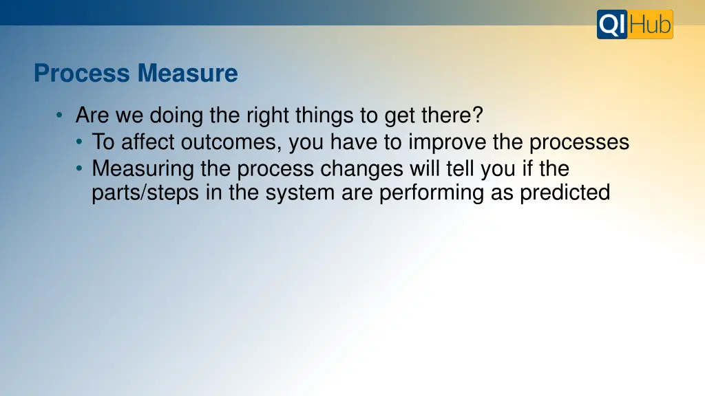 process measure