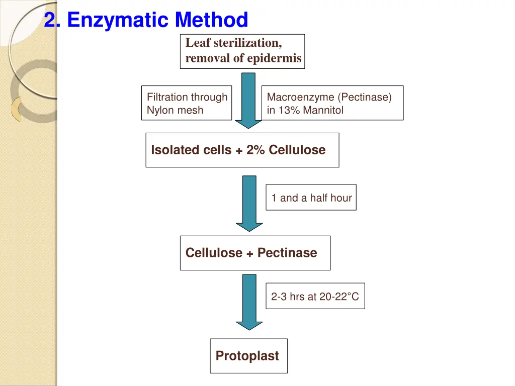 2 enzymatic method