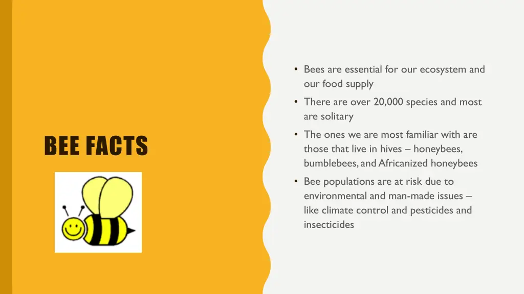 bees are essential for our ecosystem and our food