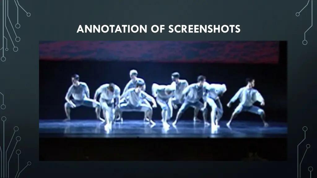 annotation of screenshots