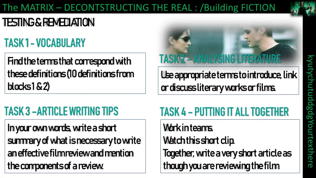 the matrix decontstructing the real building 10