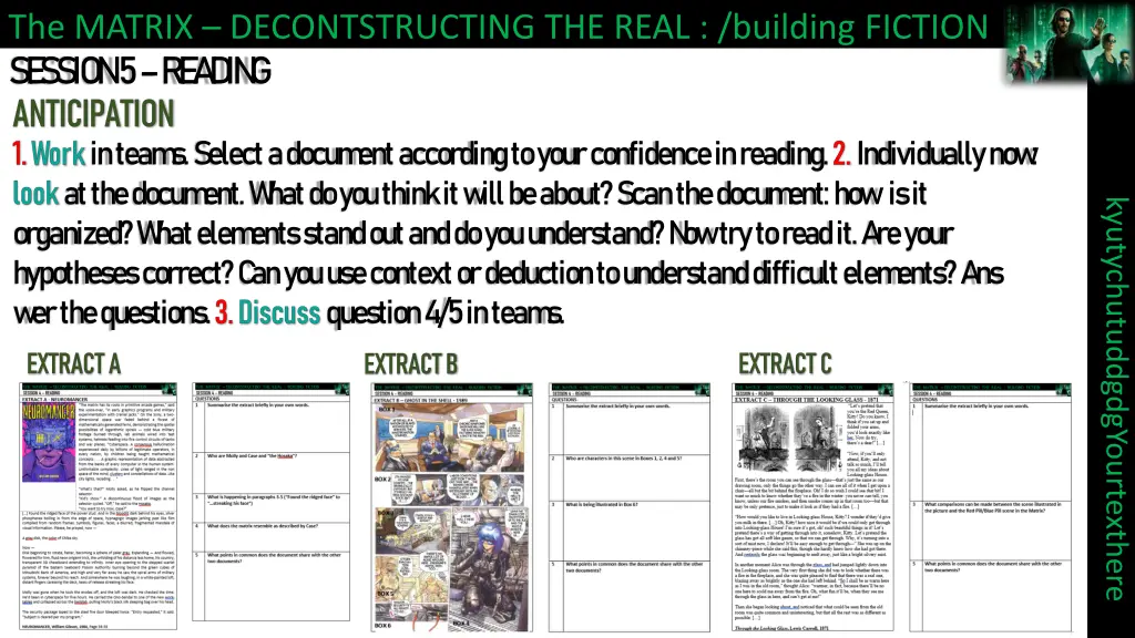 the matrix decontstructing the real building 2