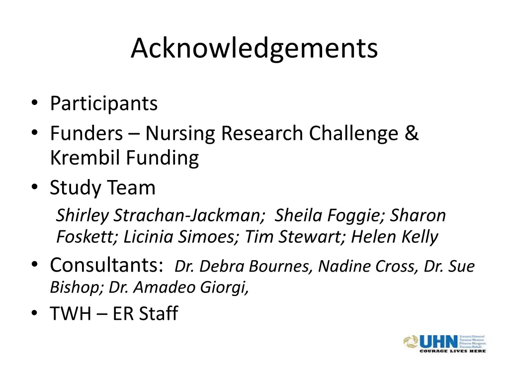 acknowledgements