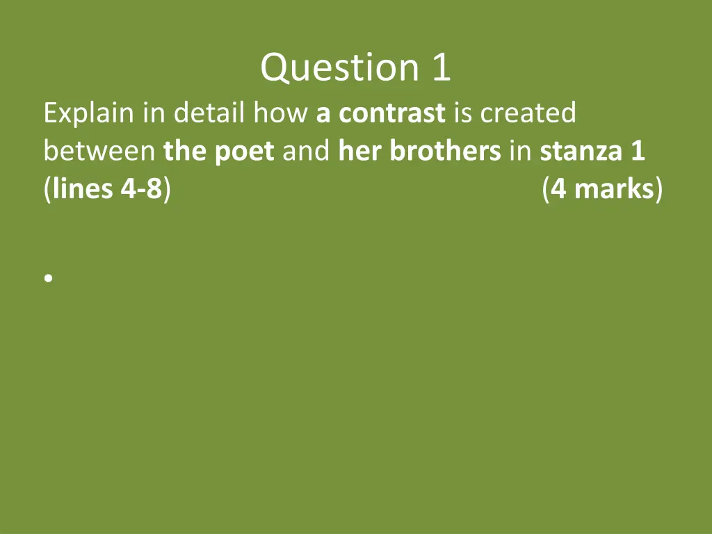 question 1 1