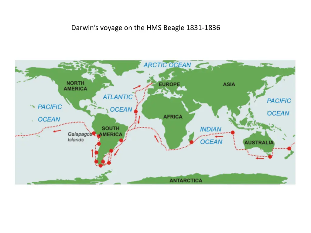 darwin s voyage on the hms beagle 1831 1836