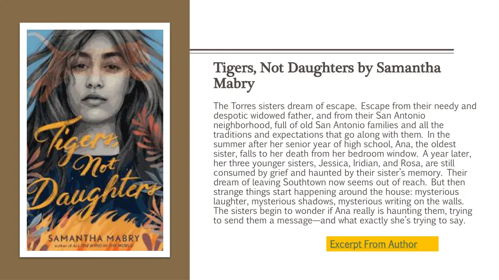 tigers not daughters by tigers not daughters