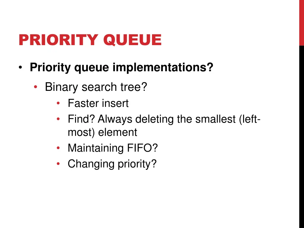 priority queue