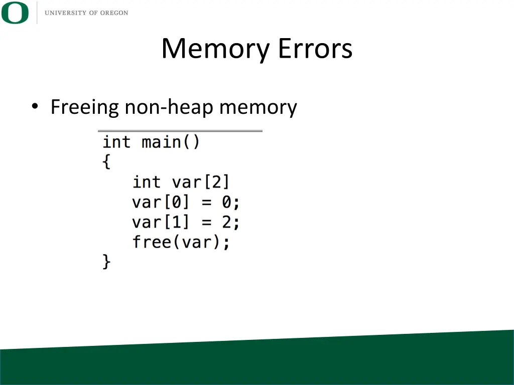 memory errors 3