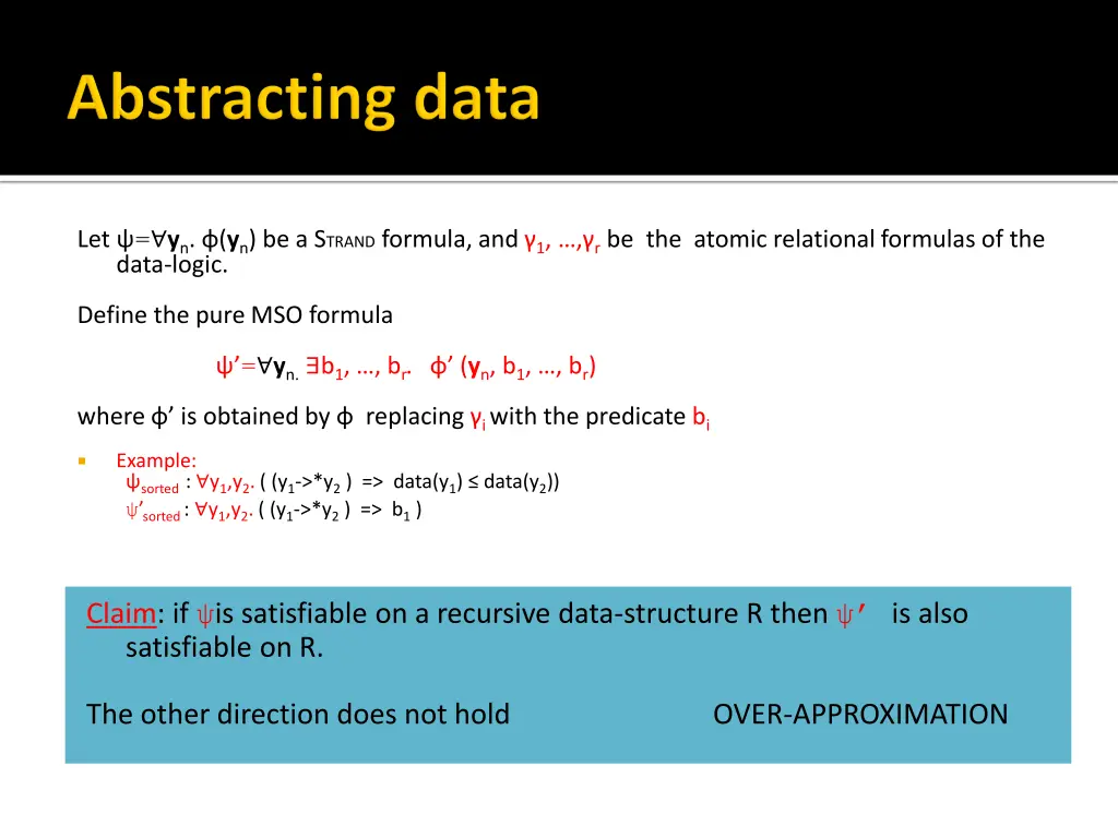 let y n y n be a s trand formula