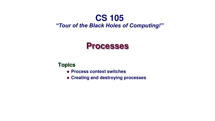 cs 105