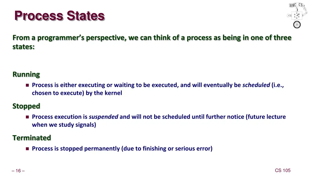 process states