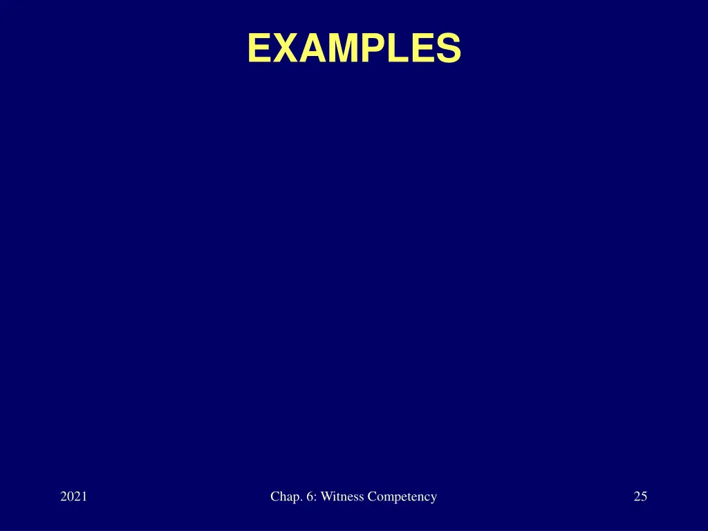 examples