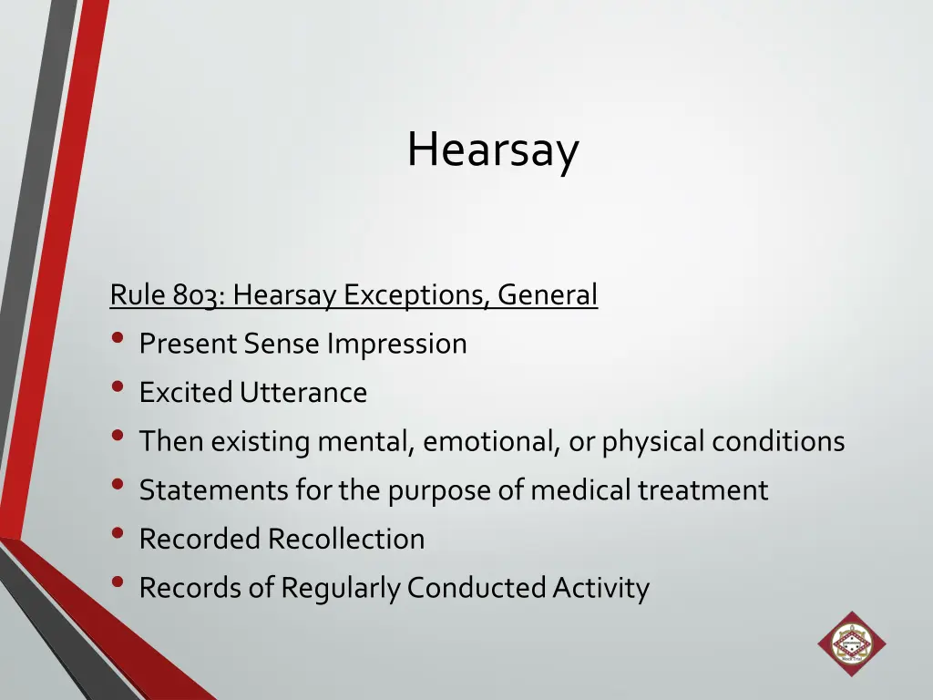 hearsay 4