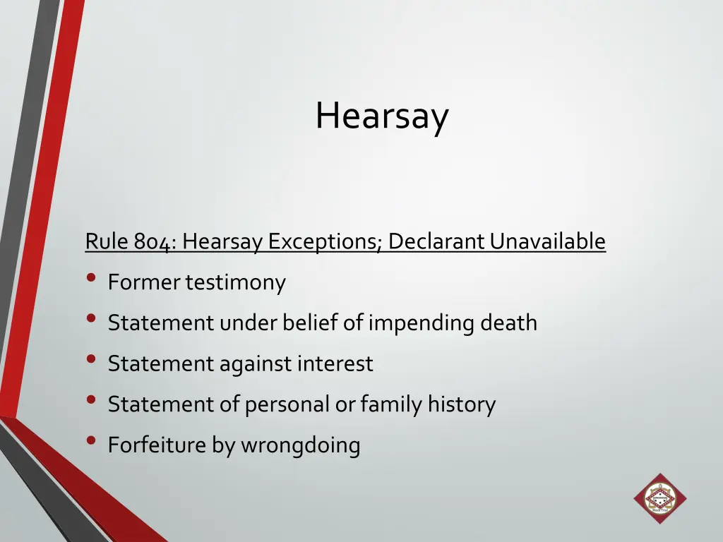 hearsay 5