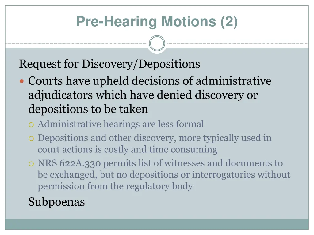 pre hearing motions 2