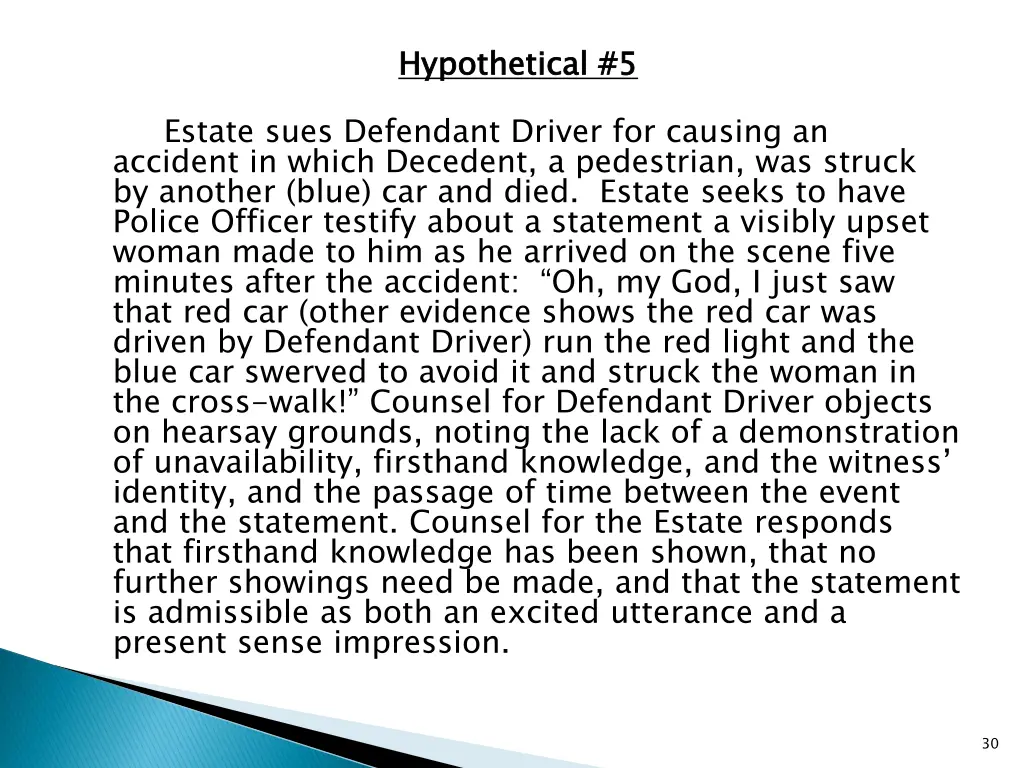 hypothetical 5