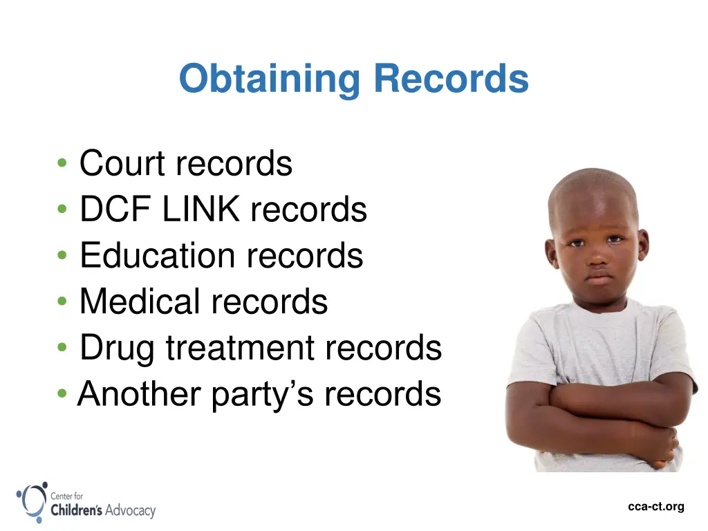 obtaining records