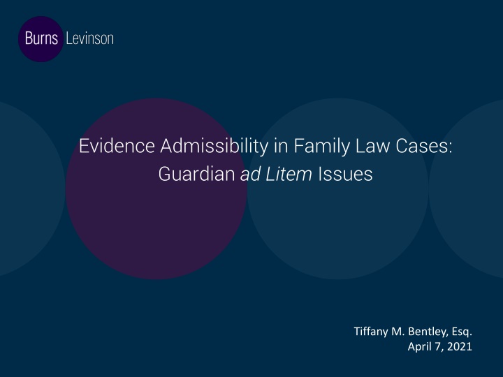 evidence admissibility in family law cases