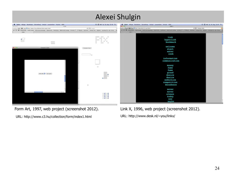 alexei shulgin