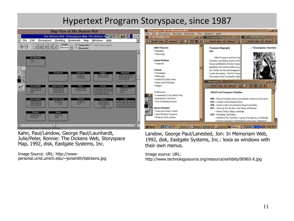 hypertext program storyspace since 1987